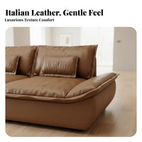 Deep-Seat Adjustable Sofa Sailboat Design Couch Vintage aesthetic Multi-Seater Settee for Homeowners, Apartment Dwellers, Living Room, Lounge Area, Office