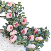 Artificial Rose Vine for Home and Outdoor Decoration, Wedding Scene Decor