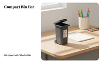 Mini Trash Can Early Education Mini Trash Can Toy Desktop Garbage Bin Cute Design Miniature Garbage Bin Educational for Playroom