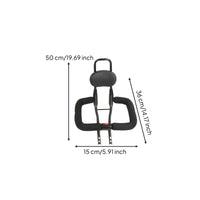 U-Shaped Child Ride-Safety Barrier Metal Frame Push-Along Safety Guard for Children