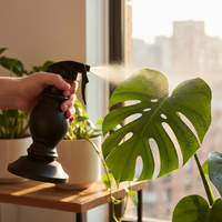 Vintage Column Style Plant Mister Spray Bottle for Gardening and Home Use