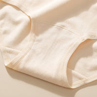 Women's Briefs with Breathable Gusset, Ladies Knickers for Postpartum and Period Protection, Boy Shorts Style Full Coverage Panties