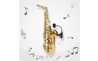 Saxophone Audio Pickup with Gooseneck Rechargeable Wireless Ultra-High Frequency Audio Pickup System Portable Plug-and-Play