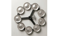 Cymbals HiHat Bell Mountable Cymbals HiHat Tambourine Universal Drum Accessory for Percussionists