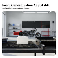 400 Ml Pressure Washer Foam Dispenser Leak-Resistant Pressure Washer Foam Bottle Engineering Grade Car Wash Soap Dispenser for DIY Enthusiasts