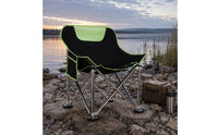 Fishing Moon Chair Lightweight Folding Moon Chair Strong Support Outdoor Seat for Anglers