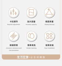 生活宣言厨房置物架落地式多层收纳小推车家用多功能菜篮子置物架