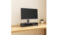 Metal Monitor Riser with Drawer Ergonomic Monitor Stand with Drawer Compact Desktop Storage Organizer Sturdy for Home Office