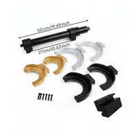 Universal Strut Spring Compressor Time Saving Universal Strut Coil Compressor Set Steel Construction for Mechanics, Auto Repair Shop