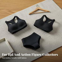 1/6 Scale Female Figure Clothes Doll Sportswear Realistic Miniature Doll Clothes
