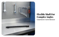 Flexible Socket Extension Anti-Drop Flexible Shaft Extension 12.5 Mm Square Drive Adapter Hard-to-Reach Areas