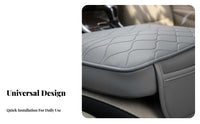 Car Armrest Cushion with Storage Pockets Quilted Car Armrest Pad with Storage Pockets Soft for Commuters