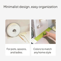 Silicone Pot Lid Rest and Draining Mat Kitchen Organizer
