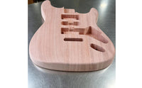 Sanded Electric Guitar Body Blank DIY S and T Guitar Body for Luthiers
