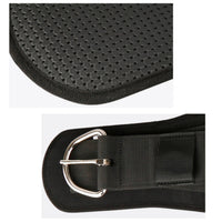 Western Cinch Textured Western Girth Stainless Stainless-Steel Tack Cinch for Equestrians, Work