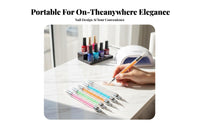 Double-endedEnded Dotting Pen Silicdual-Function Tip Double-endedEnded Dotting Pen Set Multi-Functional Versatile