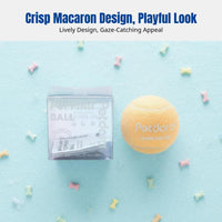 High-Quality Dog Toy, Macaron Ice Cream Ball, Chew Resistant, Interactive Training, Random Color