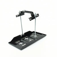 Battery Hold-down Bracket Secure Battery Tie down Mount Bracket Heavy-Duty Easy to Install for Mechanics, Engine Bay