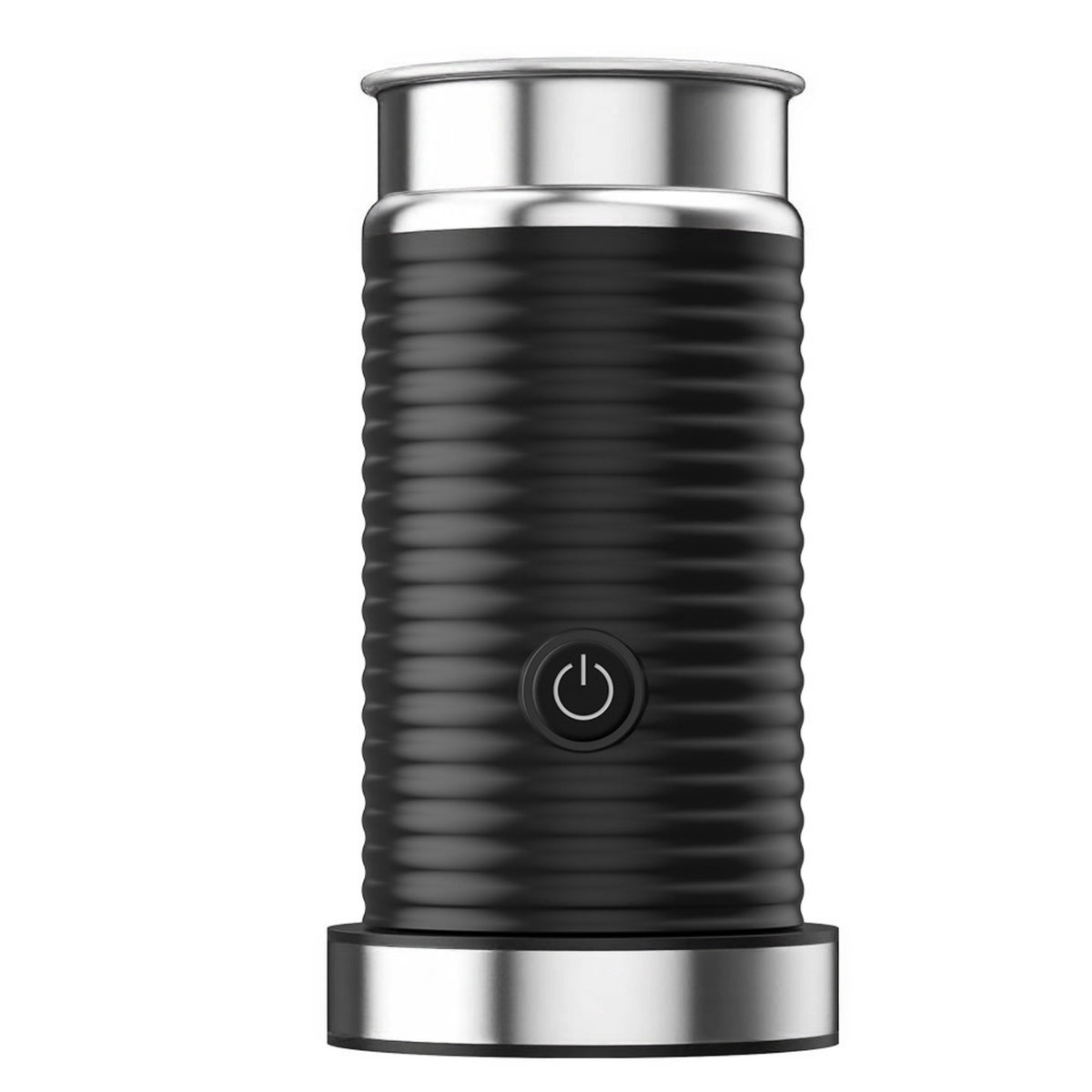 Milk Frother Stainless Steel Electric Milk Frother Appliance Compact Easy to Clean for Coffee Lovers, Kitchen, Apartments