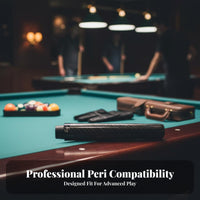 Carbon Fiber Cue Extension Extended Reach Carbon Fiber Cue Extender Billiard Stick Extender High-End Design for Tournaments, Bar