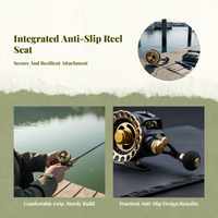 Fishing Reel, Aluminum Alloy, Fixed, Outdoor