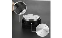 Espresso Coffee Grounds Distributor Stainless Steel Portafilter Distributor Espresso Leveler Anti-Slip for Baristas, Home Bar