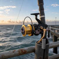 High-Strength Metal Gapless Spinning Reel for Sea Fishing