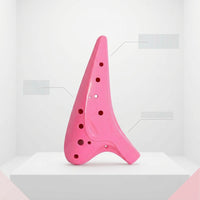 12 Hole Alto Ocarina Resin Drop Resistant, Musical Instrument for Music Lessons, Ergonomic Ocarina Hole Alto, Professionally Tuned Ocarina Gift