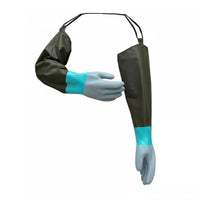 Waterproof Rubber Gloves Thickened Long Rubber Gloves Heavy Duty for Fishing