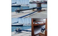 Impact-Resistant Marine Mooring Shock Absorber Long-Lasting Rubber Mooring Shock Absorber High Elasticity Rubber Shock Absorber Wide Compatibility for Berthing