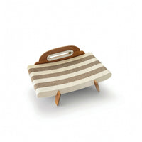 Cat Scratcher Lounger Corrugated Cat Scratcher with Catnip Ball Interactive Pet Accessory for Cats, Kittens