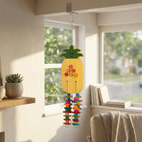 Parrot Toy and Grinding Tool Set, 6 Pack Fruit-Themed Parrot Swing and Perch with Bells, Bird Entertainment for African Grey Pet Birds