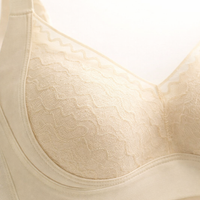 Bras for Women with Posture Support and Padded Cups, Minimizer for Large Busts with Four Hook Closure, Plus Size Everyday Wear