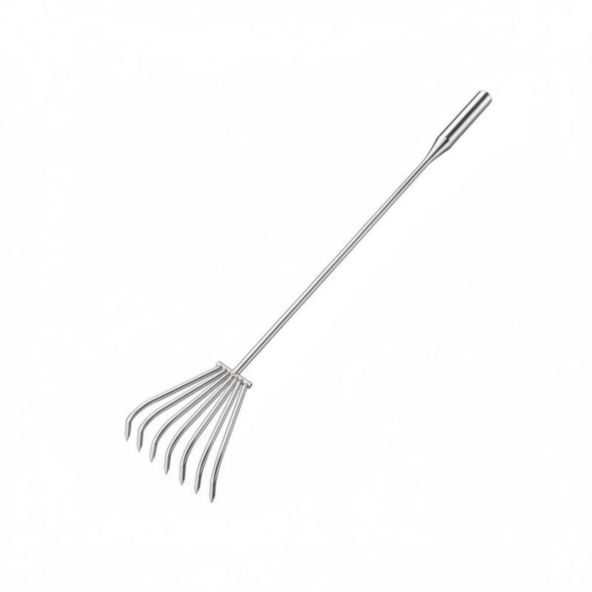 Long Handle Garden Rake Undesirable Vegetation Removing Garden Cultivator Easy to Use Hand Cultivator for Flower Bed