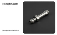 Universal Joint High Pressure Nozzle 360 Degree Rotating CNC Cooling Pipe CNC Machine Cooling Tube
