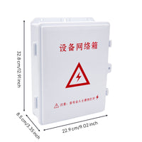 Waterproof Network Box Weather Resistant Weatherproof Enclosure Plastic Hinged Enclosure Sturdy for Installers