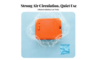 Portable Inflatable Costume Fan Strong Wind USB Powered Costume Blower for Mascot Performers, Party Goers, Cosplay Events, Halloween