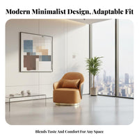Modern design Upholstered Tub Chair dense Foam Seat Reception Furniture Enveloping Design Conversation Set Plush Fabric for Hotel Managers, Business Owners, Interior Designers, Office, Lounge, Waiting Room, Bedroom