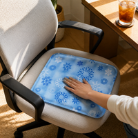 Cooling Gel Seat Cushion for Office Chairs and Students, Breathable Ice Pad for Summer