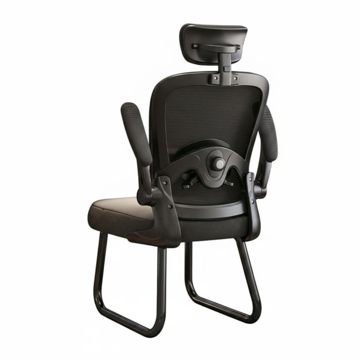 Ergonomic Mesh Chair effortless Rolling Casters Office Furniture Adjustable Headrest Flip-up Armrests for game players