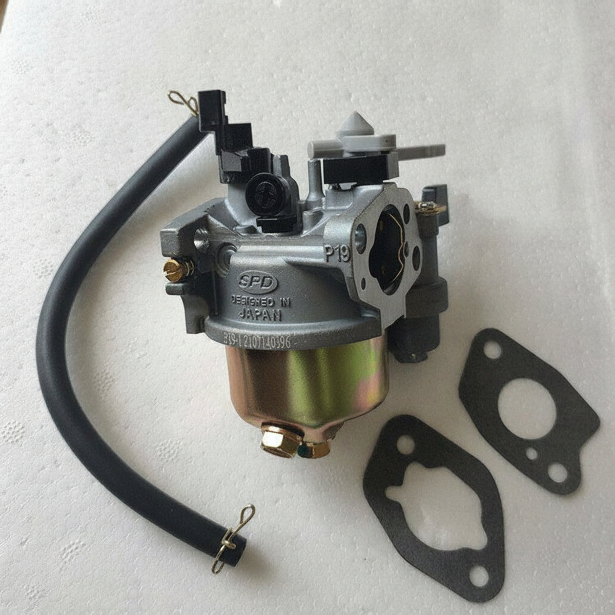 Carburetor with Gaskets Proper-Fit Replacement Carburetor Metal Part for Home Mechanics, Mechanics, Generator Repair, Water Pumps Maintenance