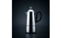 Coffee Pot with Black Handle Stainless Steel Coffee Pot Rust-Resistant for Living Room