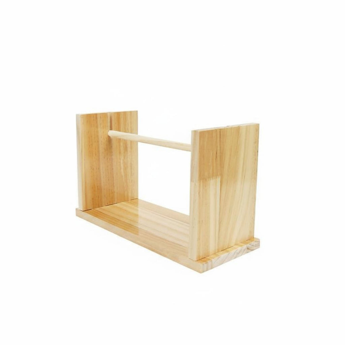 Single Spool Yarn Ball Holder Rack sturdy Wood Rotating Yarn Dispenser Sturdy and Knitting Accessory for Knitters, Crocheters
