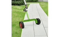 Clamp-on String Trimmer Wheel Attachment Universal Trimmer Support Wheel Attachment Easy to Install Grass Eater Support Wheels Heavy-Duty for Gardeners