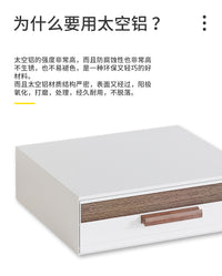 全自动胶囊咖啡机置物架桌上水杯茶具底座抽屉摆放台上方收纳架子