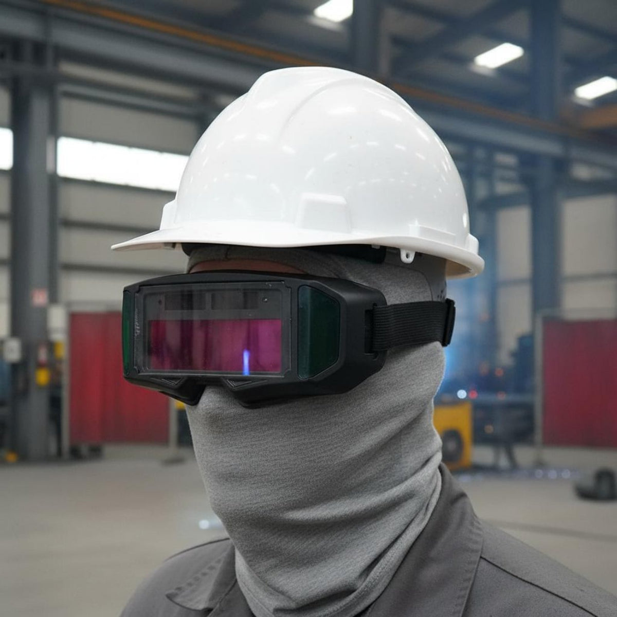 Auto-Darkening Metalworking Goggles Shockproof Auto Darkening Metalworking Glasses Adjustable Shade Welder Glasses Lightweight