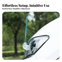 Blind Guide Rod Upright Headlight Guide Rod Vehicle Accessory Translucent Clamp Mount