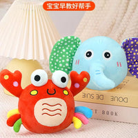 Music Bouncing Ball Toy for Babies 0-6 Months, Elephant Shape, Sings and Moves