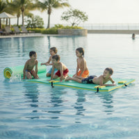 Non-Inflatable Foam Water Buoyant Mat Mat Lightweight XPE Floating Pad Long-Lasting Floating Pad Comfortable for Pool, Lake