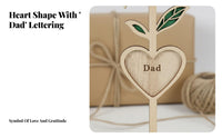 Table Decor Wooden Blossom Layered 3D Sturdy Boxwood for Shelf